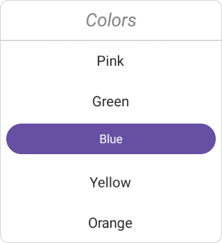 Column header text style in .NET MAUI Picker.