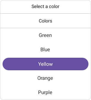 Set Column header in .NET MAUI Picker.