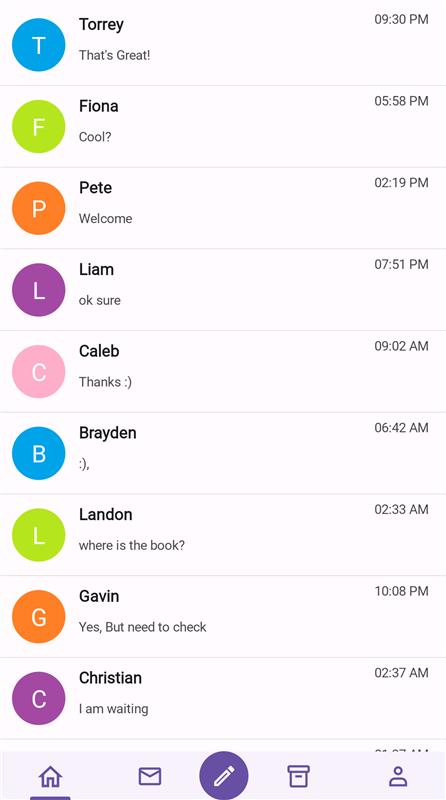 Customize the center button