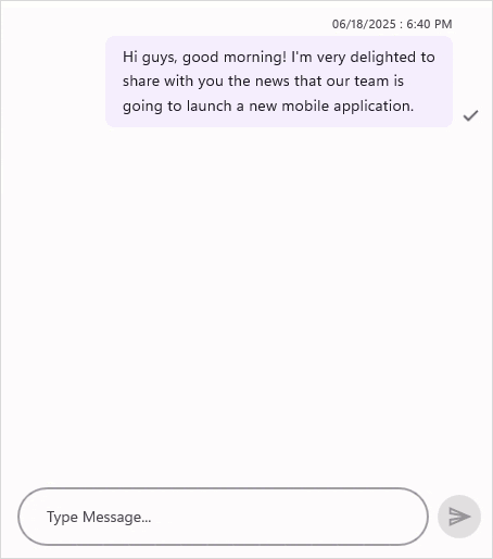 DeliveryState in .NET MAUI Chat