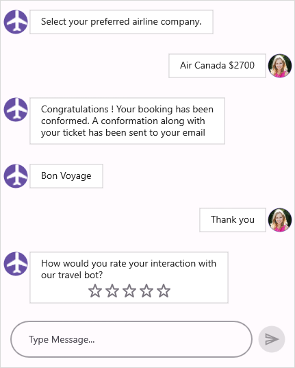 Message template in .NET MAUI Chat