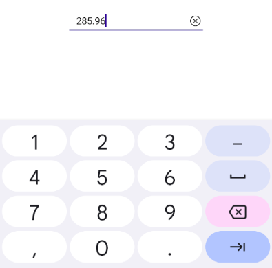 .NET MAUI NumericEntry ReturnType