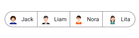 Display image with text in .NET MAUI Segmented control.