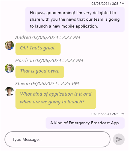 Incoming message style in .NET MAUI Chat