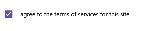 .NET MAUI CheckBox used as a single terms-of-service confirmation