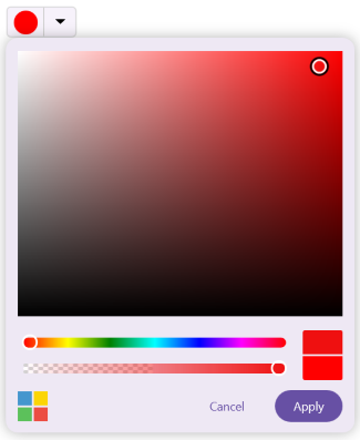 Input area