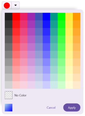 No color