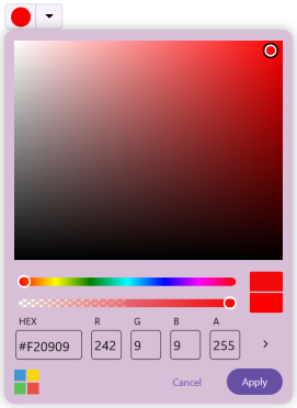 Popup background
