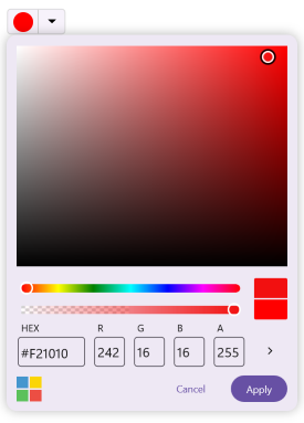 .NET MAUI Color Picker