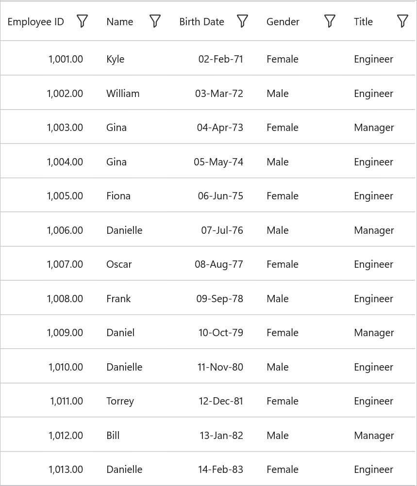 Filter icon template