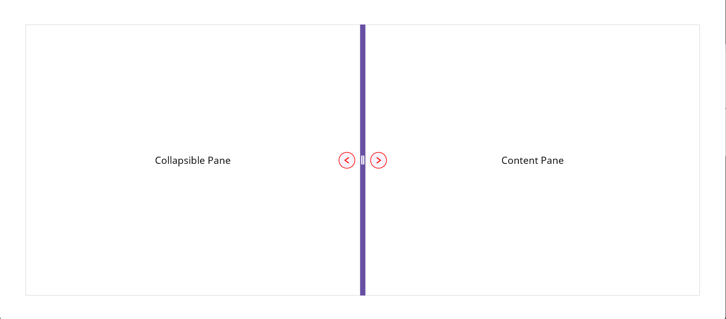 .NET MAUI Grid Splitter Expand Collapse Icon Color