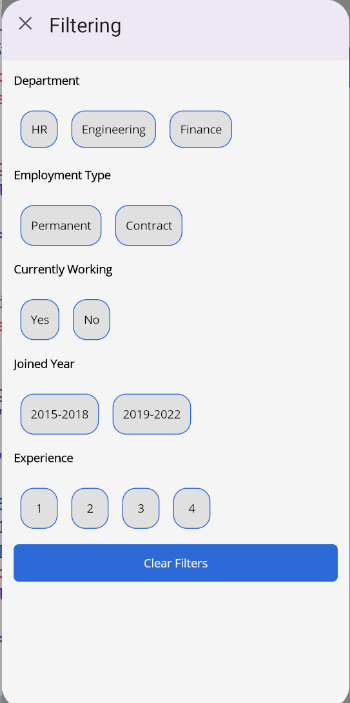 MAUI ListView Filtering UI