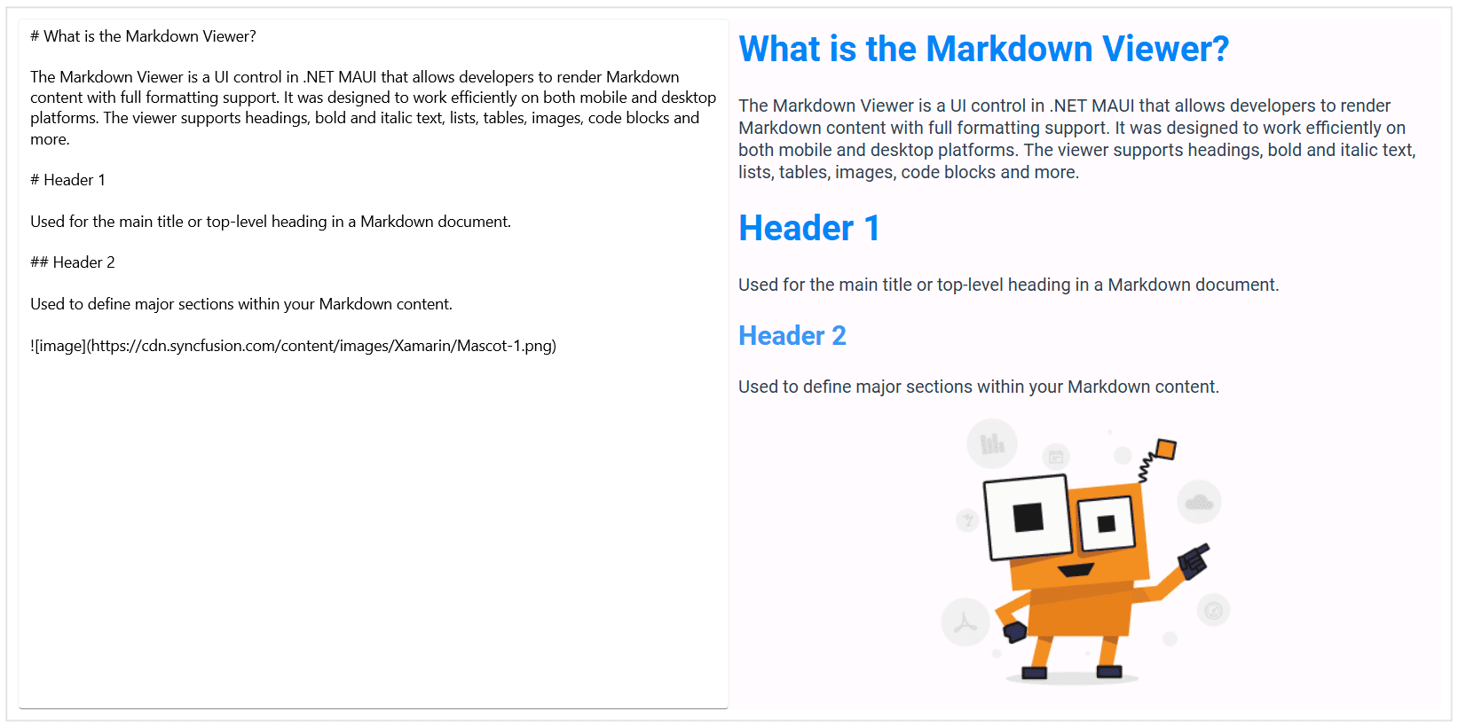 .NET MAUI MarkdownViewer