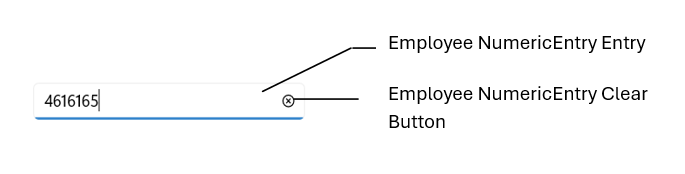 .NET MAUI NumeriEntry AutomationId Image demonstration