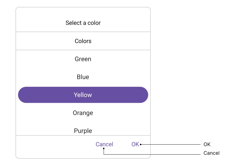 Footer Layout in .NET MAUI Picker.