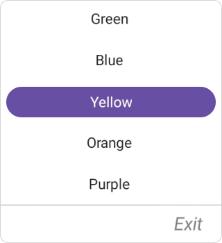 Footer text style in .NET MAUI Picker.