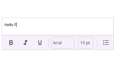 .NET MAUI Rich Text Editor with AutoSize enabled