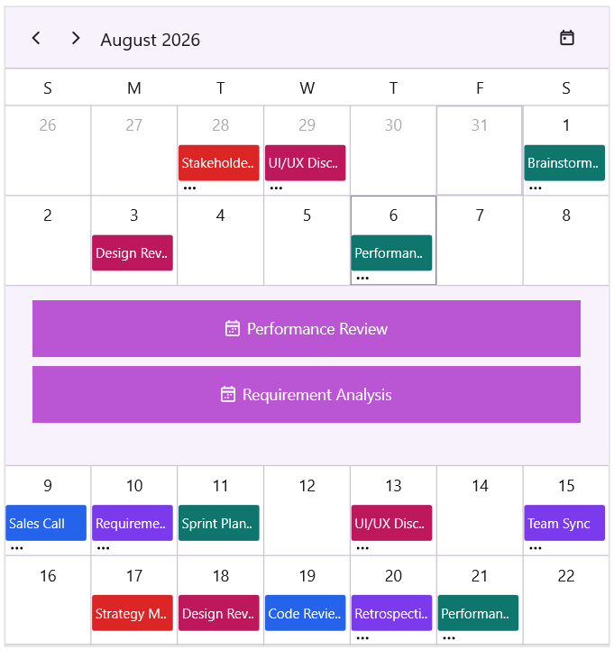 Inline-appointments-customization-in-month-view-using-date-template