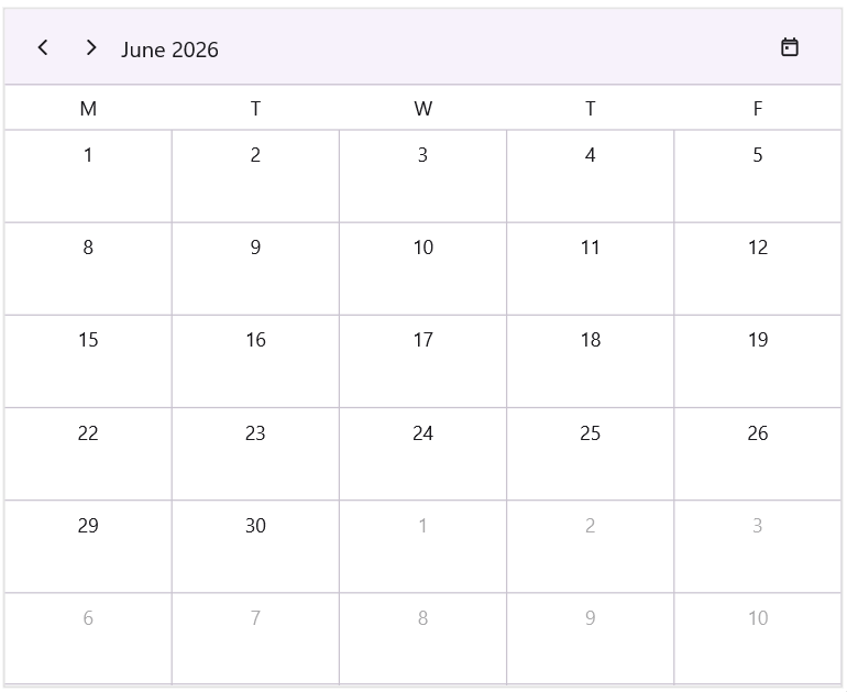 Hide-non-working-days-in-month-view