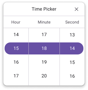 Enable CloseButton in the .NET MAUI Time Picker