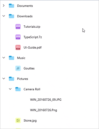 Syncfusion .NET MAUI TreeView Enable Auto Expand