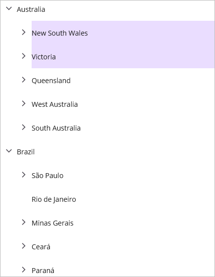 .NET MAUI TreeView with Selection