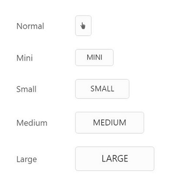 Button size in PHP Button