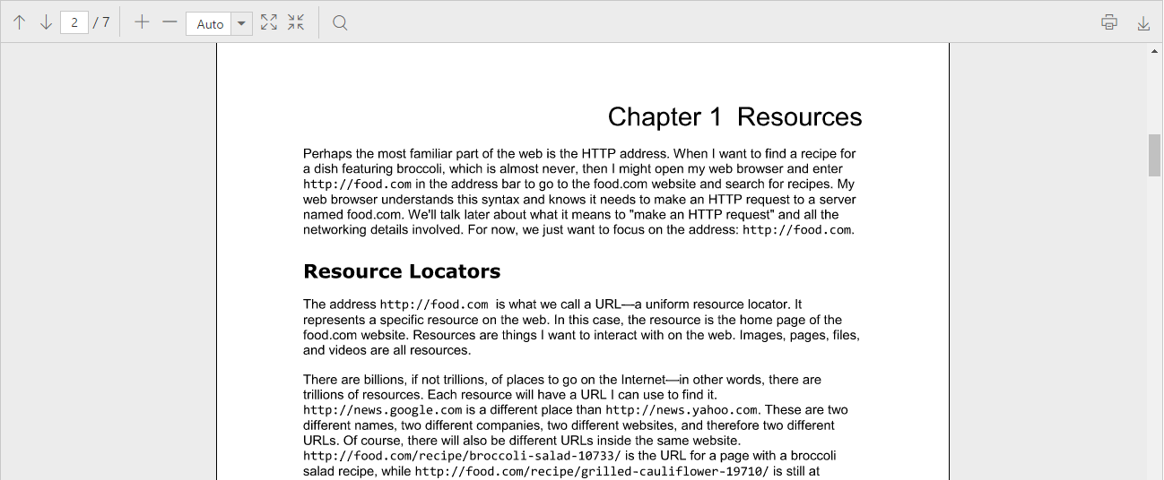 ReactJS PDF Viewer Without using jsx Template