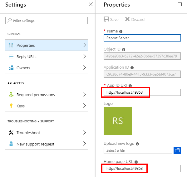 Relying Party ID - Server application