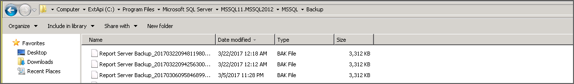 Backup Utility SQL Server Content