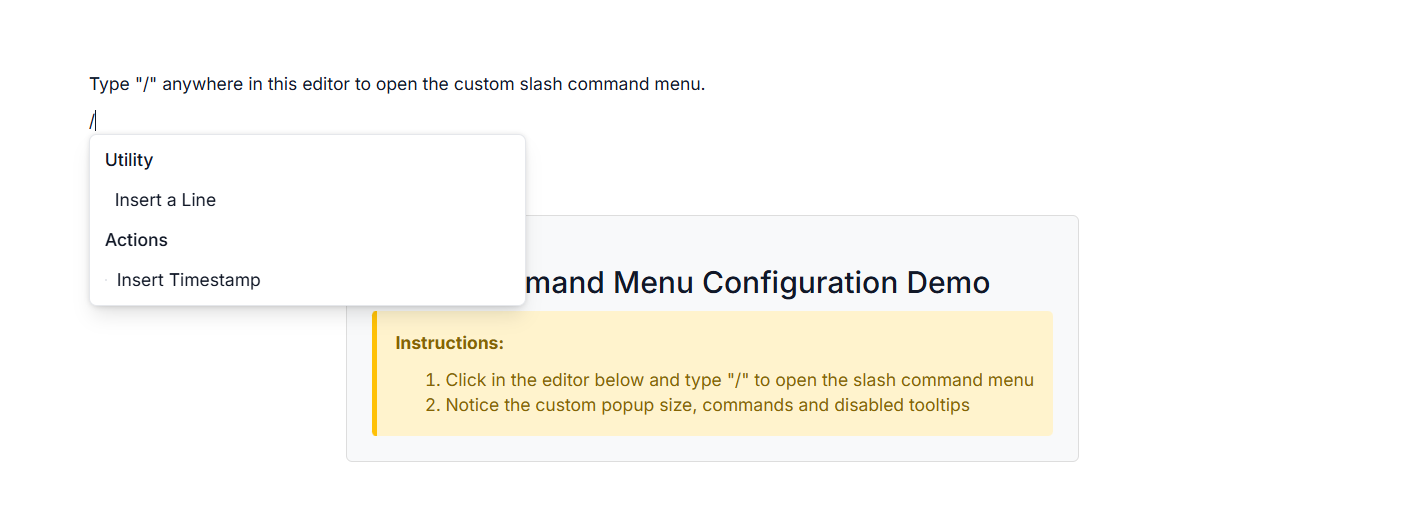 Slash Command