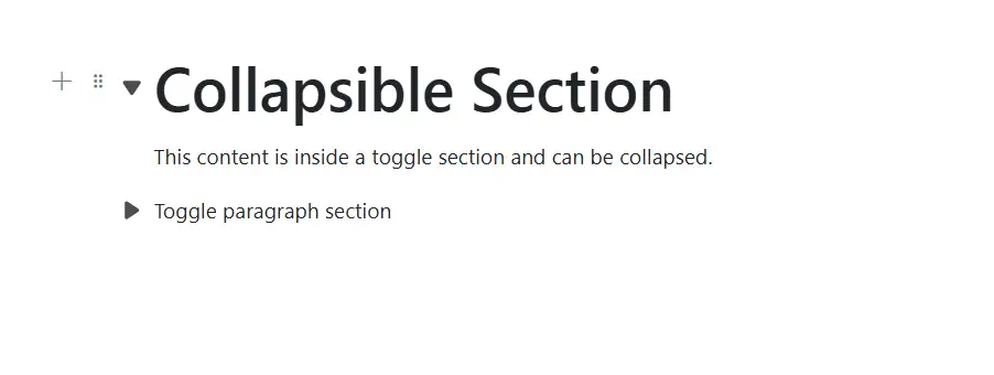 Blazor Block Editor Toggle Blocks