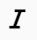 Italic icon