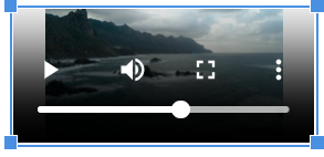 Javascript Rich Text Editor video resize