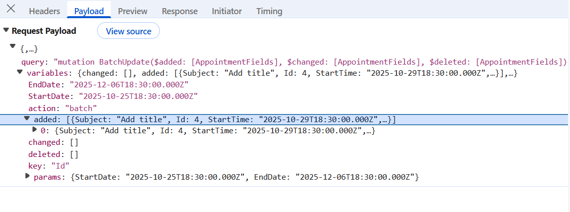 GraphQL-Nodejs-inserting