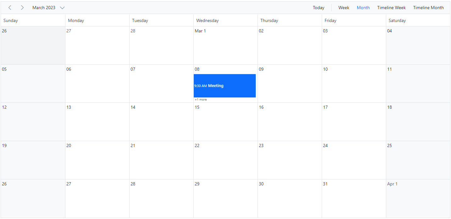 Differentiate Past Time Events