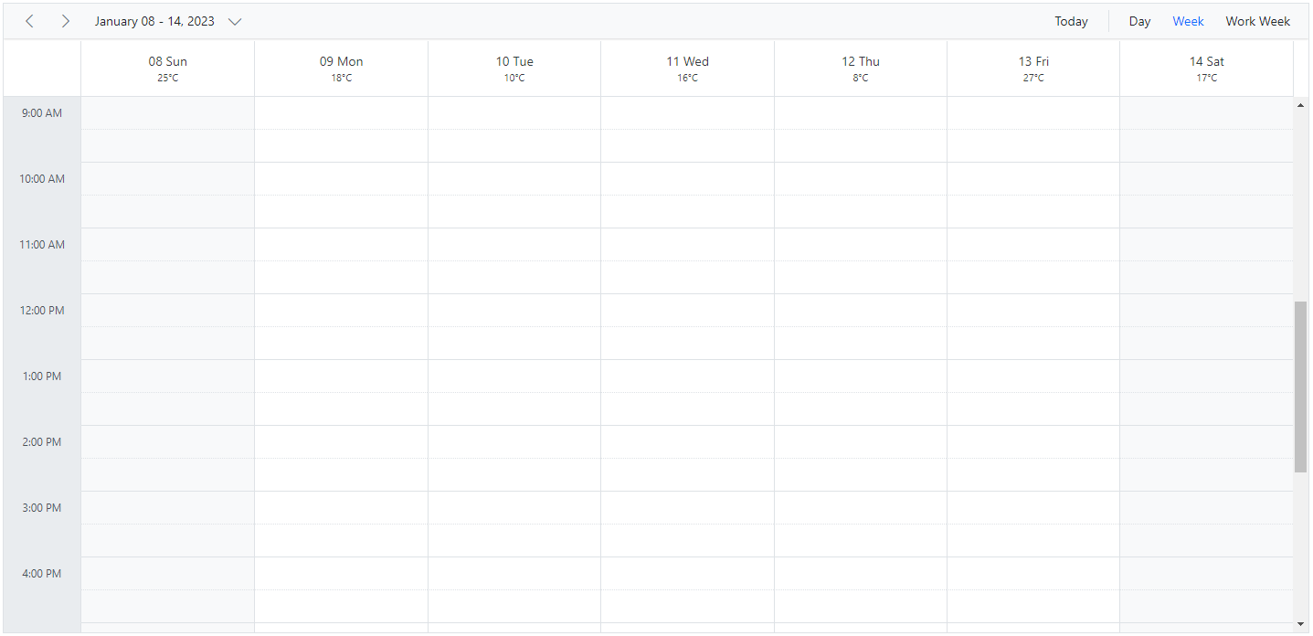 Date Header Customization