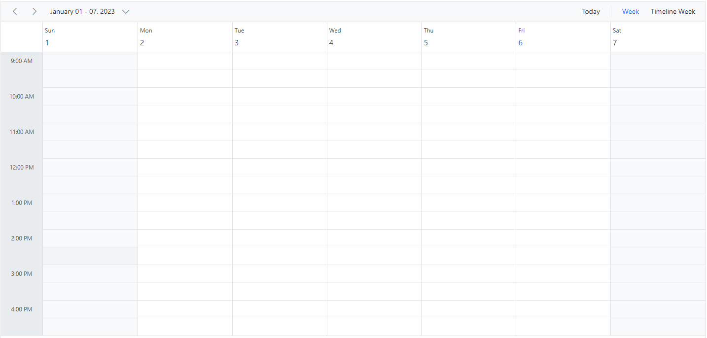 Displaying Custom Hours