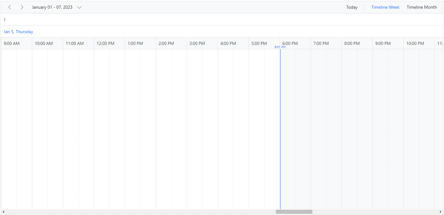 Display Week numbers in timeline views