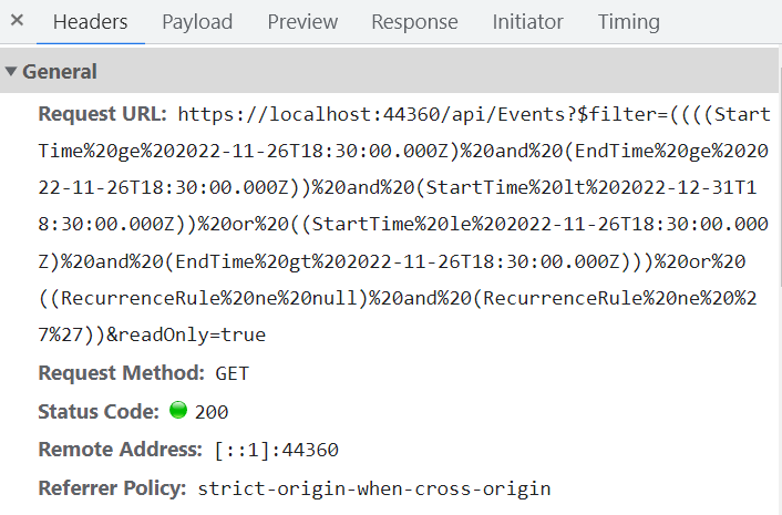 OData V4 filter