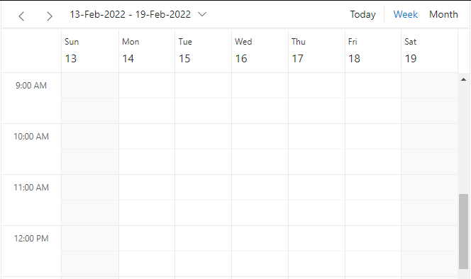 ASP.NET MVC Scheduler with Custom Views