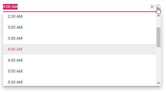 ASP.NET MVC TimePicker with Minimum and Maximum Values