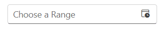 Blazor DateRangePicker Component