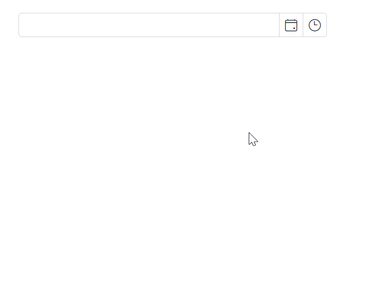 Opening the Blazor DateTimePicker popup when the input is focused