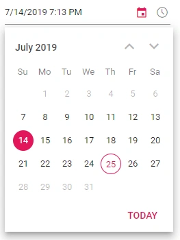 DateTime Selection in Blazor DateTimePicker
