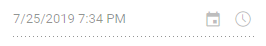 Blazor DateTimePicker shown in a disabled state