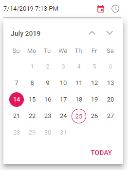 DateTime Selection in Blazor DateTimePicker