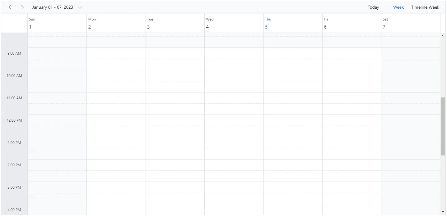 Highlight current Time in Blazor Scheduler