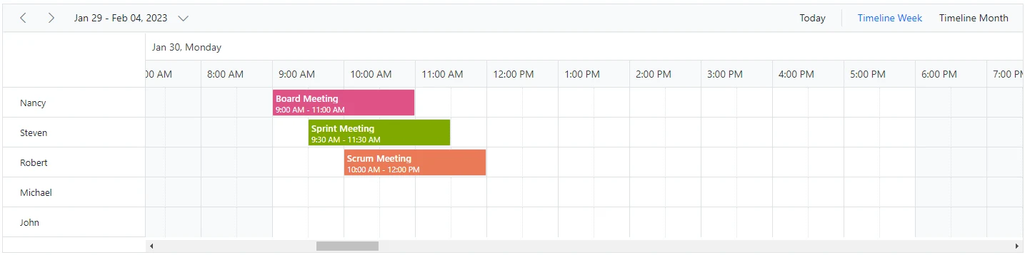 Ignoring Whitespace in Blazor Scheduler