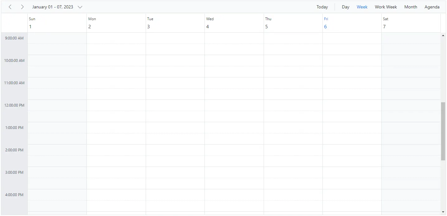 Time Format in Blazor Scheduler